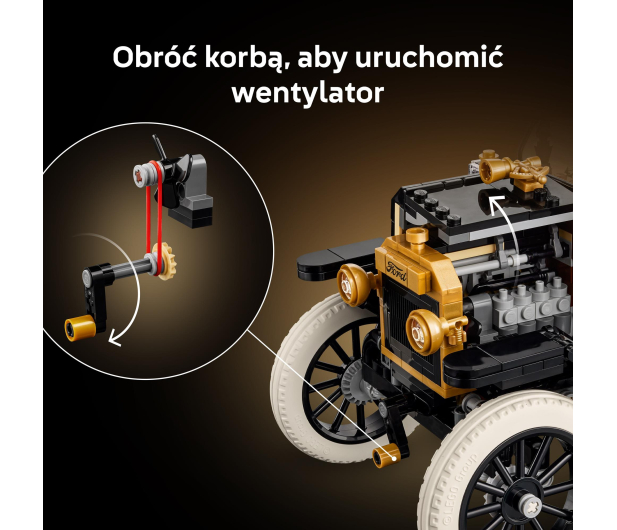 LEGO ICONS 11376 Ford Model T - 1489544 - zdjęcie 8